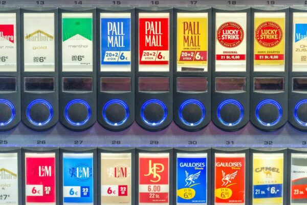Sigarettenautomaten verboden
