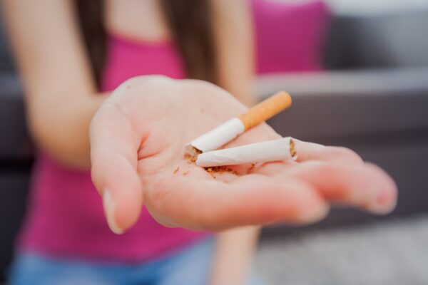 Smoesjes stoppen met roken